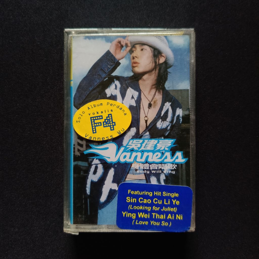 Kaset Vanness Wu - Body Will Sing (Mandarin) (Sealed)
