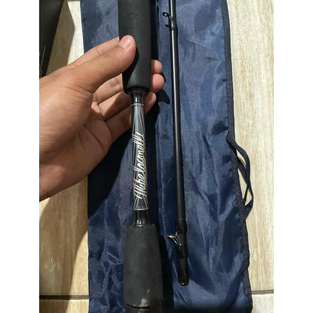 joran abu gracia gen ike 8 17lb + reel abg revo ike ratio 8.0