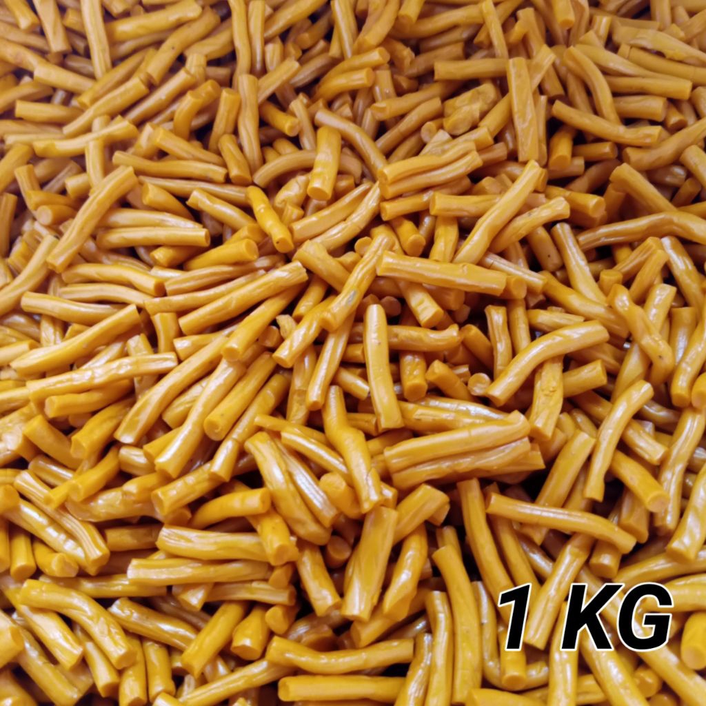 

Kerupuk Stik Tongkol Mentah Rasa Balado 1kg Siap Goreng