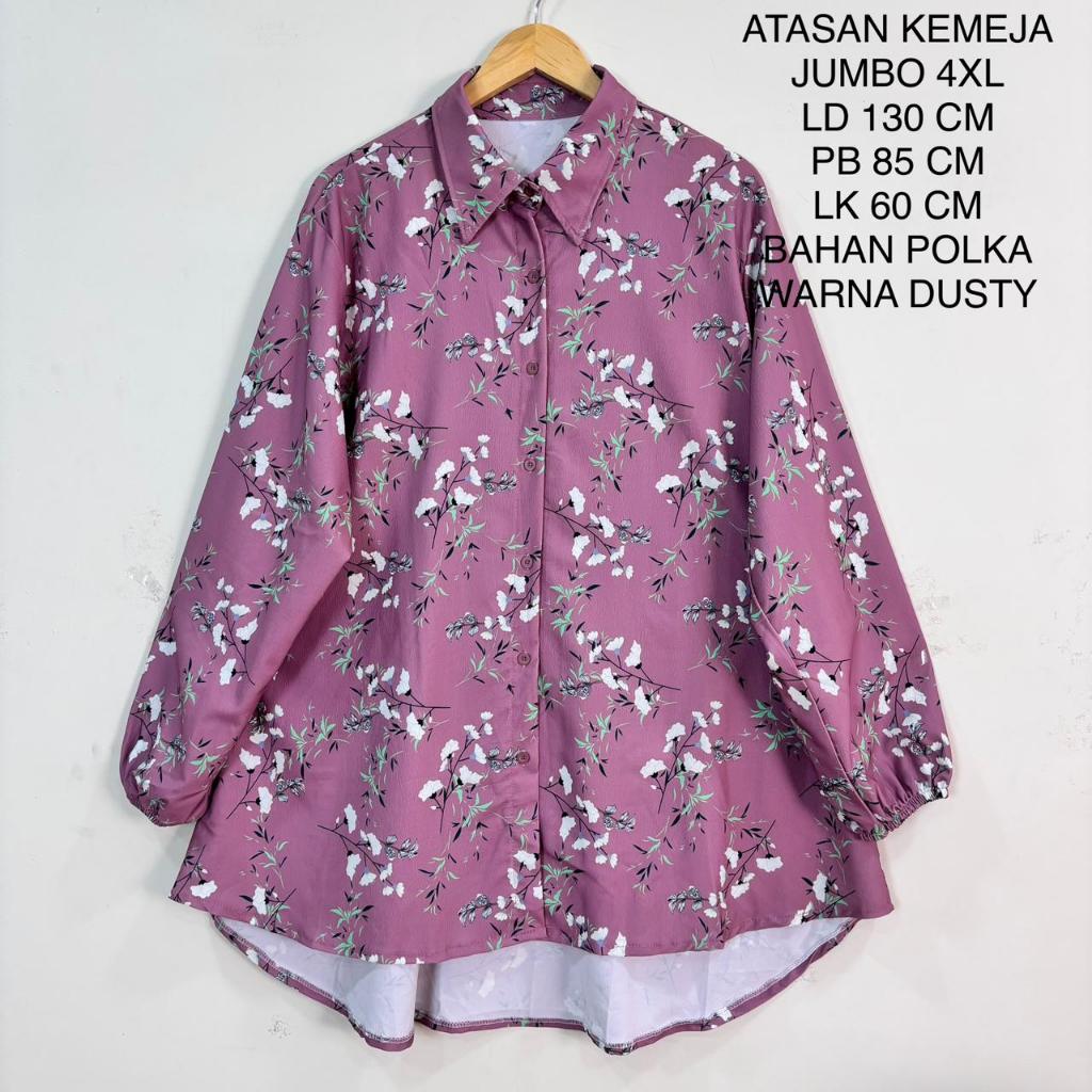 Atasan Jumbo Wanita Ld 130 Cm Motif Kekinian