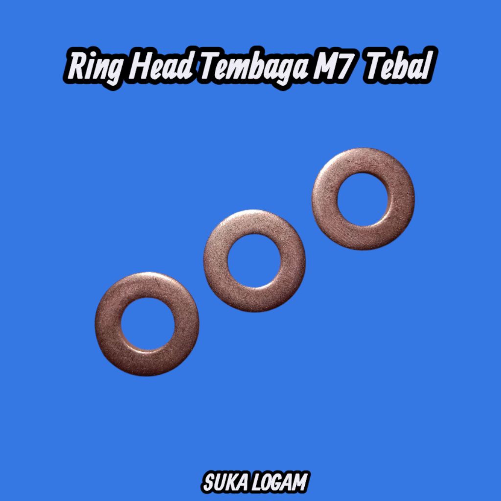 RING HEAD TEMBAGA M7 TEBAL
