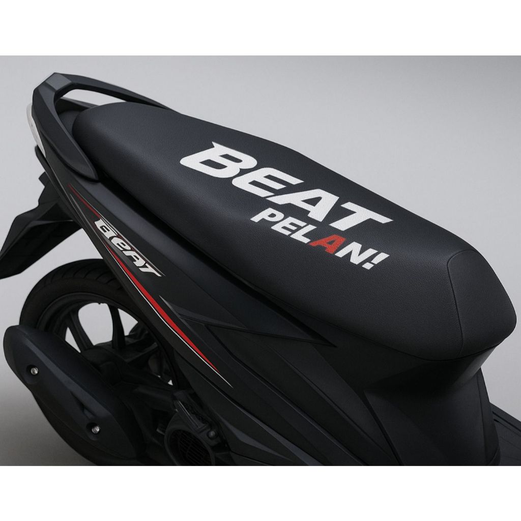 cover jok motor sarung jok motor HONDA BEAT Anti cakar kucing waterproof masuk ke semua jenis motor 