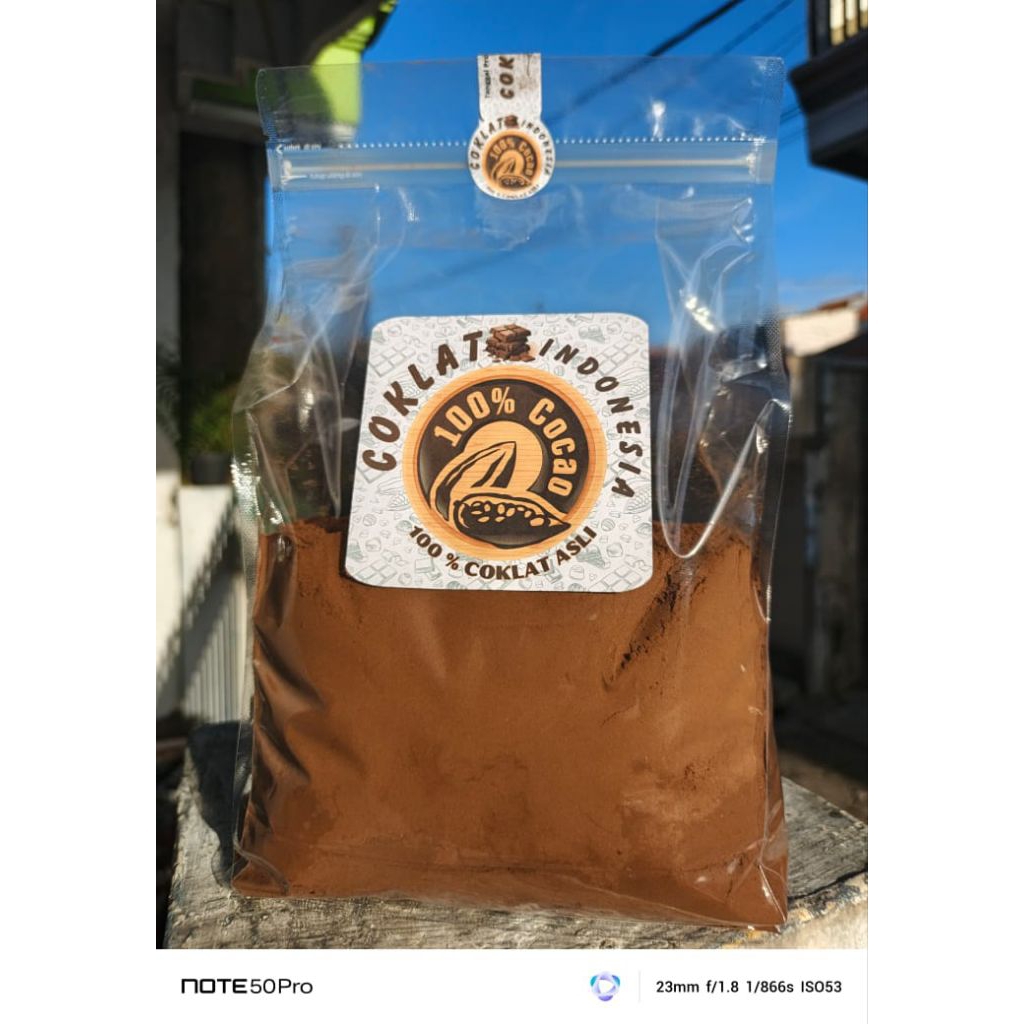 bubuk coklat pahit ( belgian organik ) 500 gram