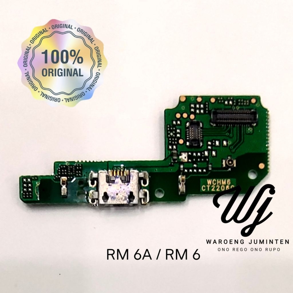 BOARD CAS REDMI 6A / KONEKTOR CAS REDMI 6 / PCB BOARD CHARGER REDMI 6A / REDMI 6 ORIGINAL