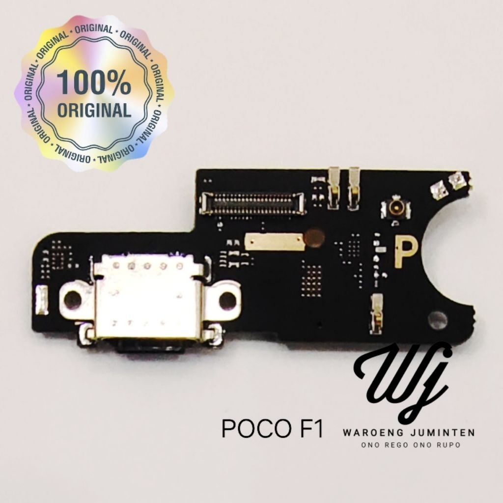 BOARD CAS XIAOMI POCO F1 / KONEKTOR CAS XIAOMI POCO F1 / PCB BOARD CHARGER XIAOMI POCO F1 ORIGINAL