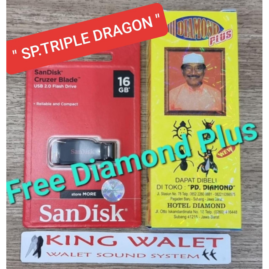 Suara Panggil Walet “ SP. TRIPLE DRAGON “ ( free Diamond Plus)