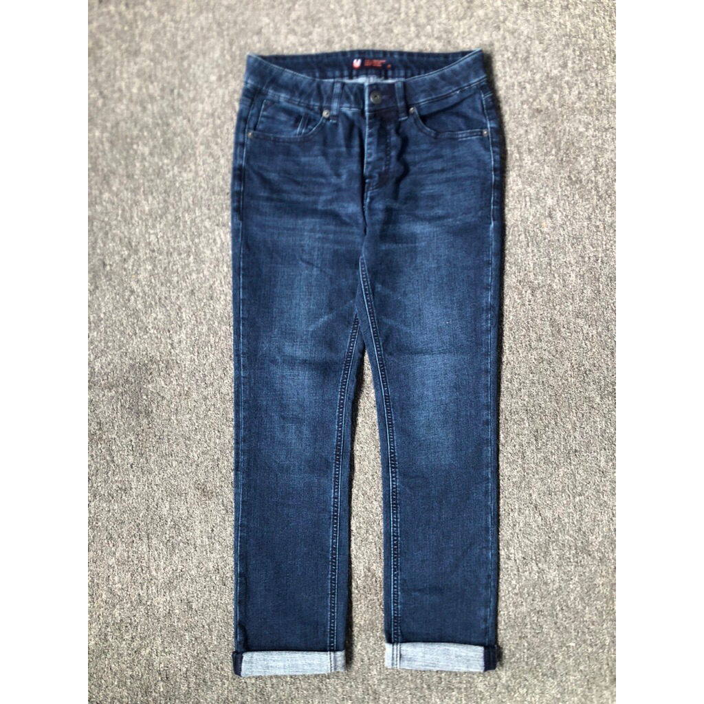 Celana Second Blue Indigo RAW Denim & Bangbang Jeans