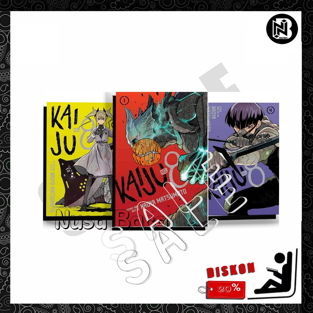 Komik Kaiju No. 8, Vol 1-12