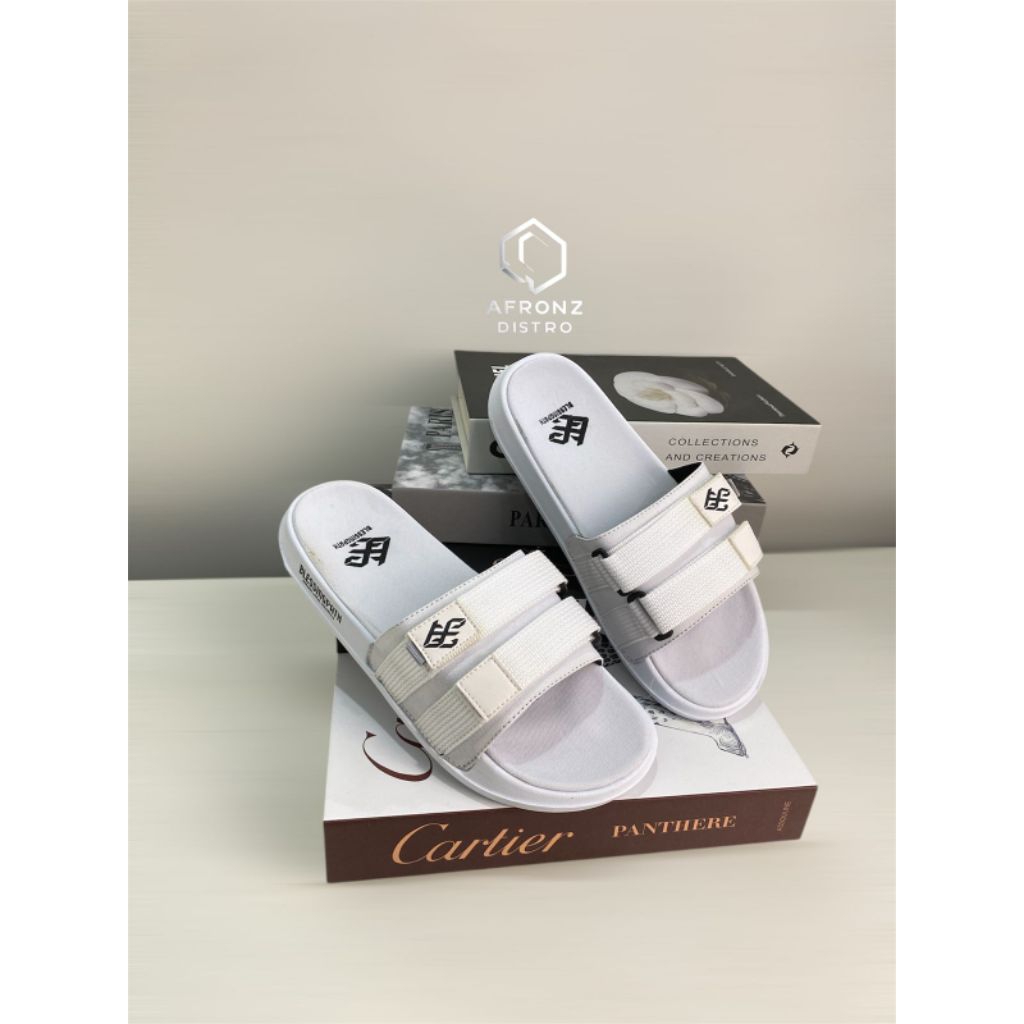 Blessingpath/Sandal Slop Distro/Sandal Slop Dewasa/Sandal Slop Cewek Cowok/Sandal Slipon