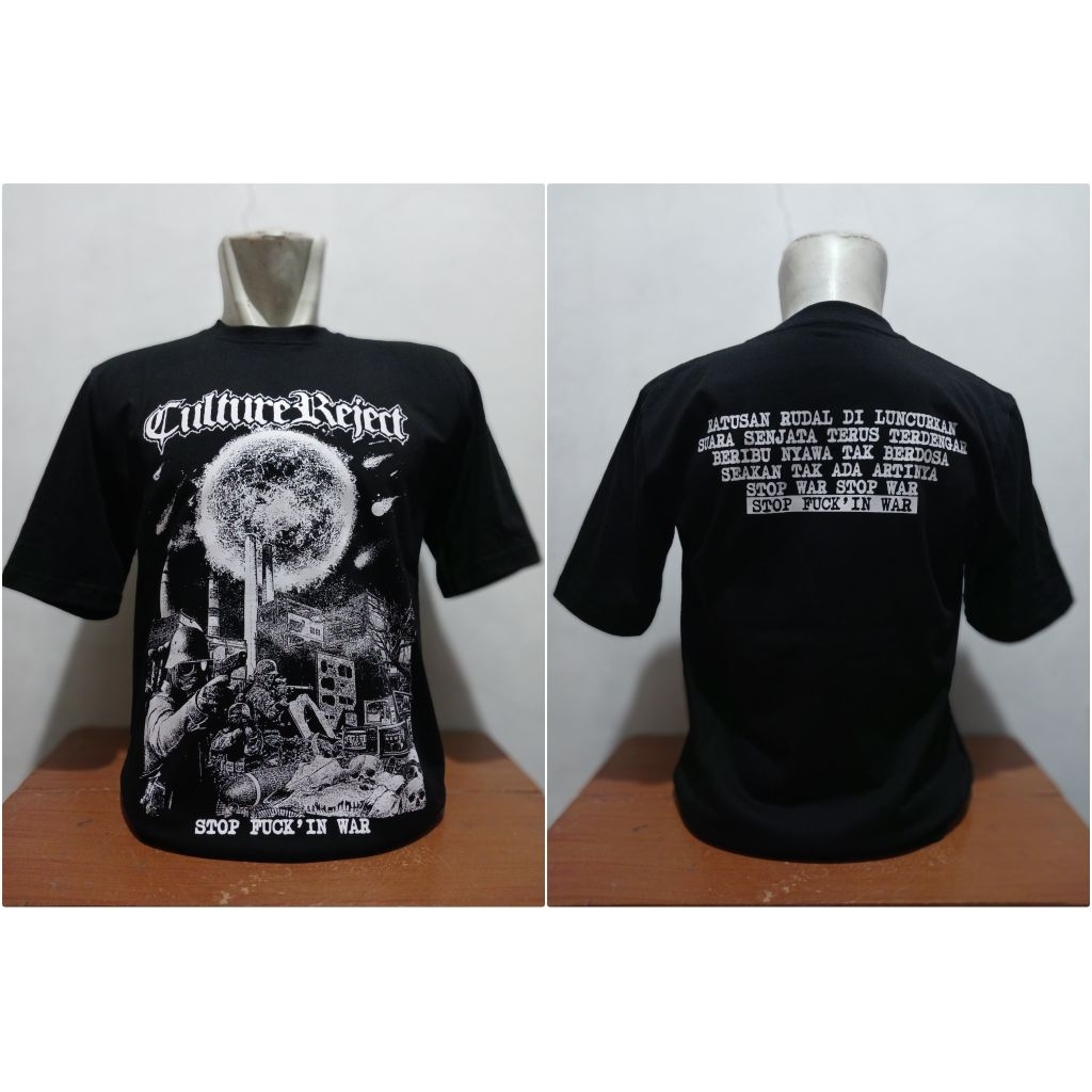 KAOS BAND PUNK CULTURE REJECT / KAOS MUSIK CULTURE REJECT