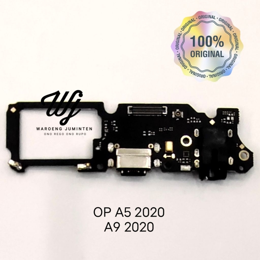 BOARD CAS OPPO A5 2020 / KONEKTOR CAS OPPO A9 2020 / PCB BOARD CHARGER OPPO A5 2020 ORIGINAL