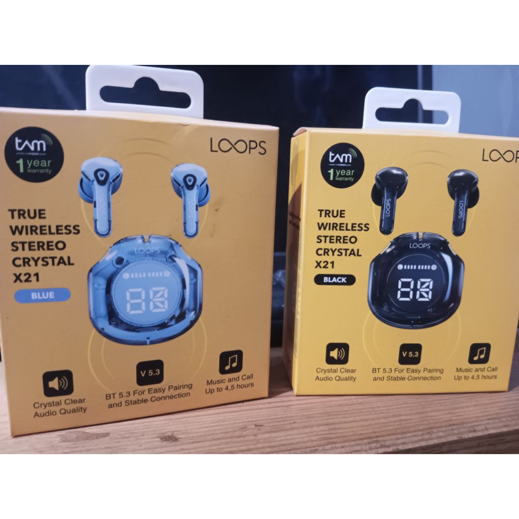TWS LOOPS CRYSTAL X21