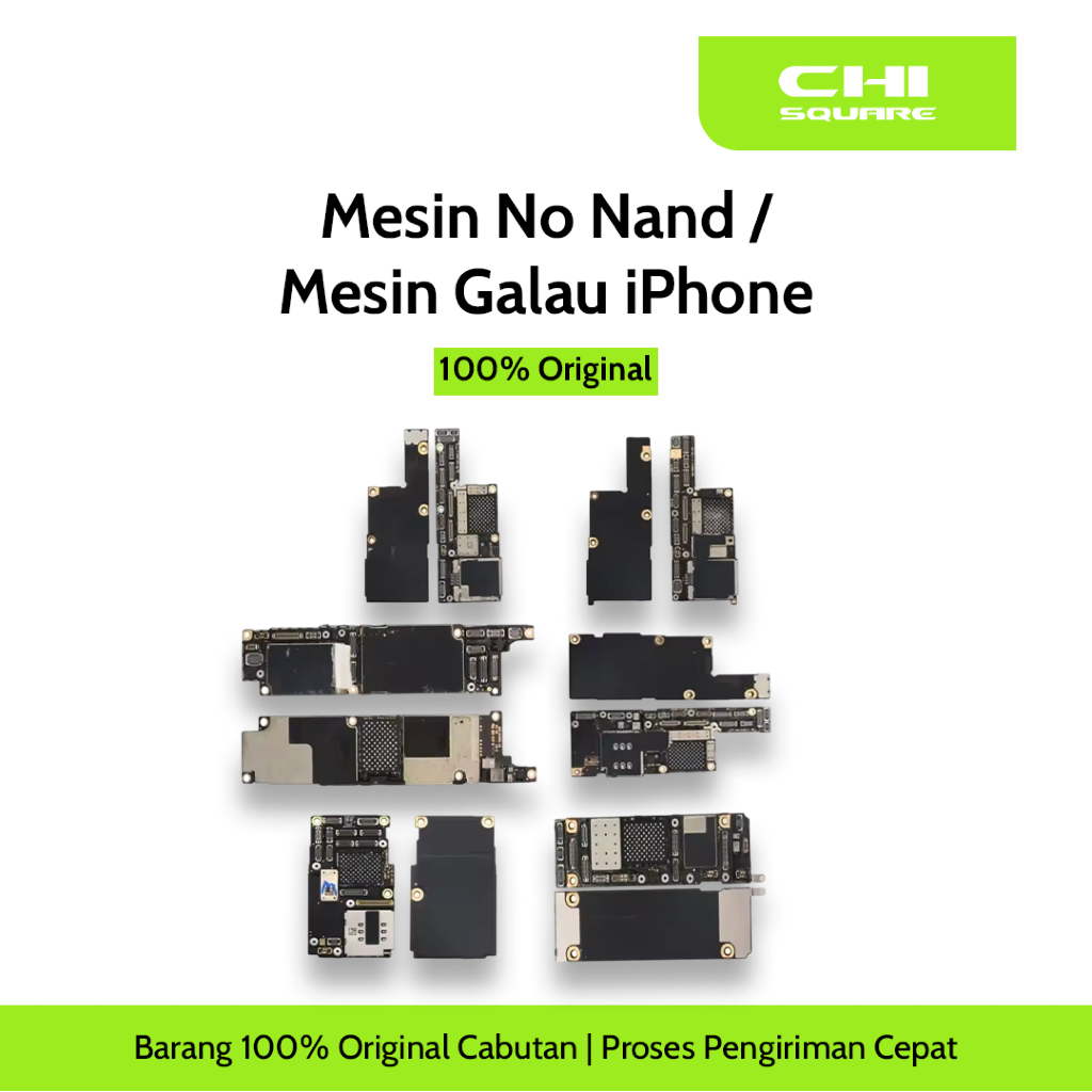 Mesin Galau / No Nand iPhone Seri X XR XS XSM | Mesin Kanibalan Tanpa Nand