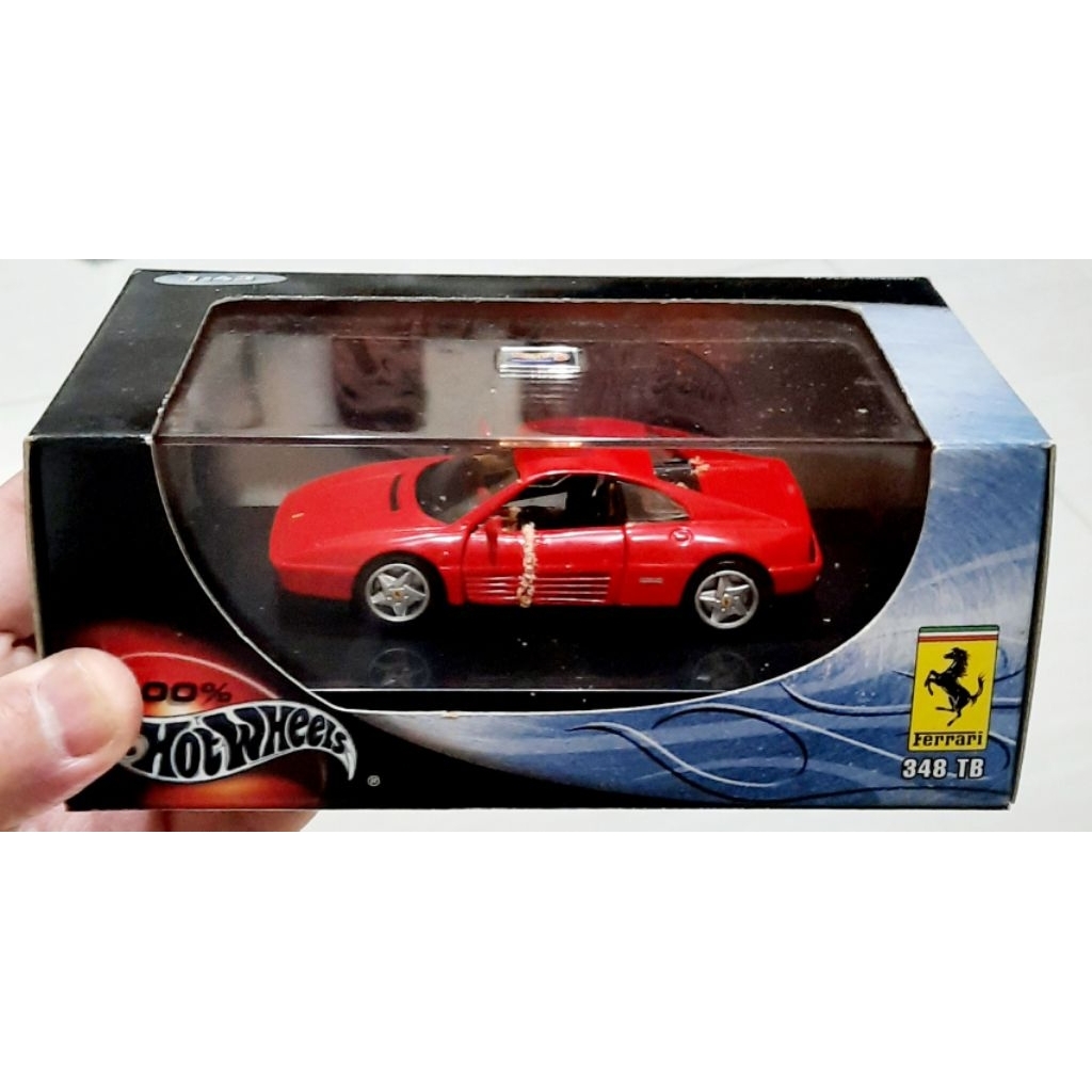 HOT WHEELS 100% FERRARI 348 TB OFFICIAL LICENSE SEALED