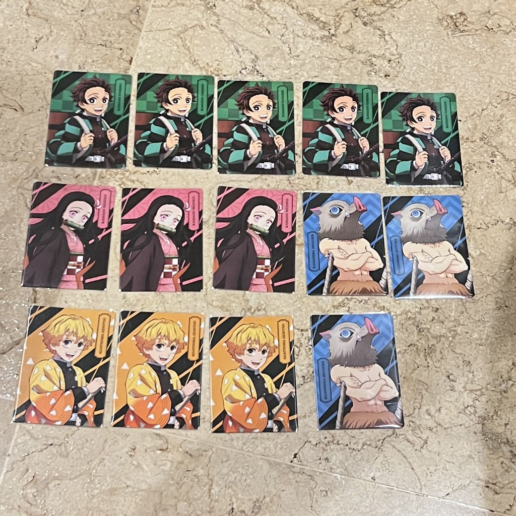 Kartu Card Demon Slayer X Family Mart [Official]