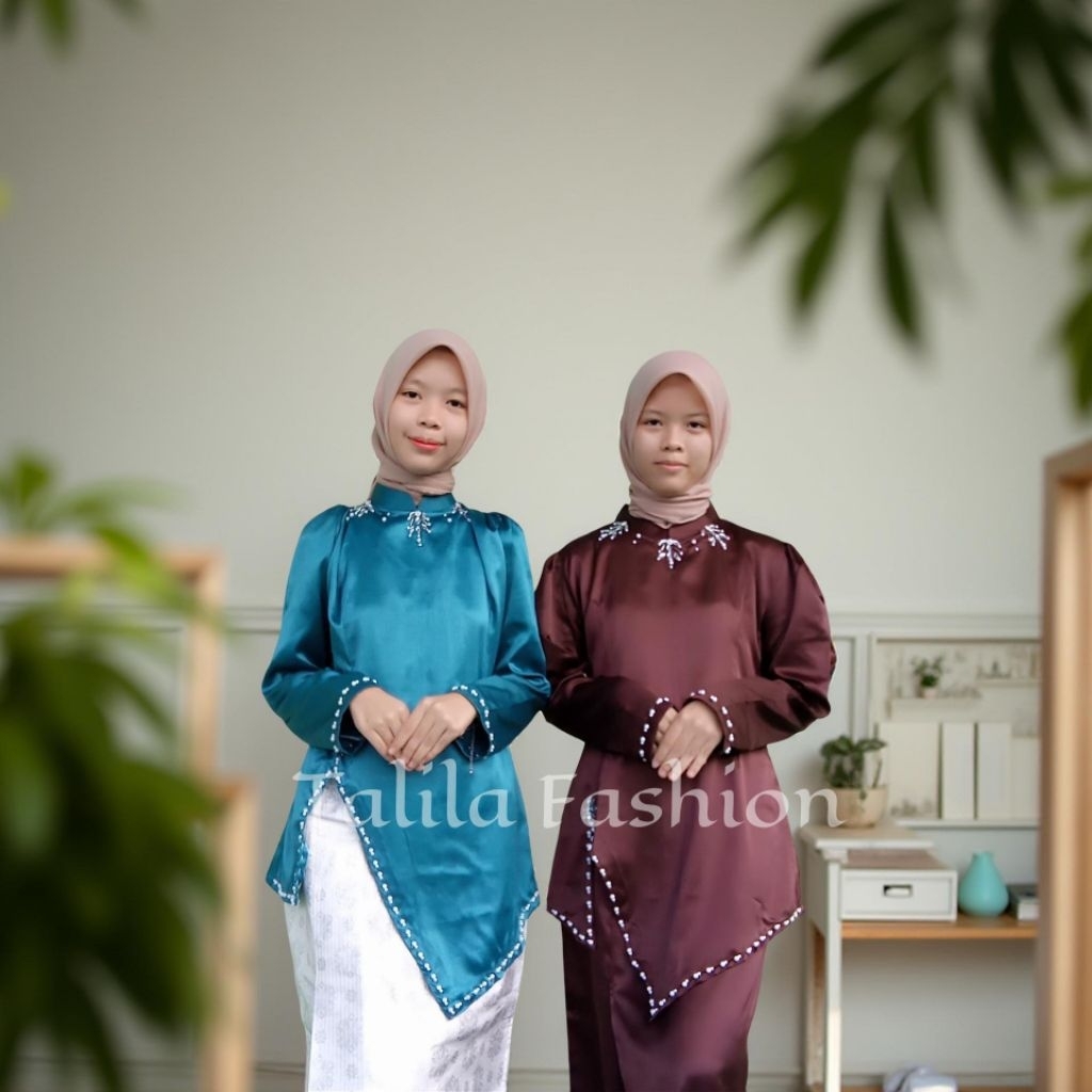 Set Baju Kurung Melayu Wanita Songket|Set Kondangan Wanita Melayu Songket