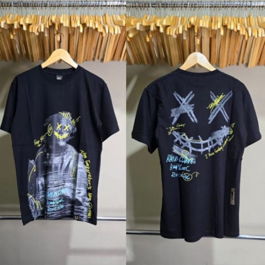 Kaos ric isclow kaos pria kaos oblong pria kaos mirror