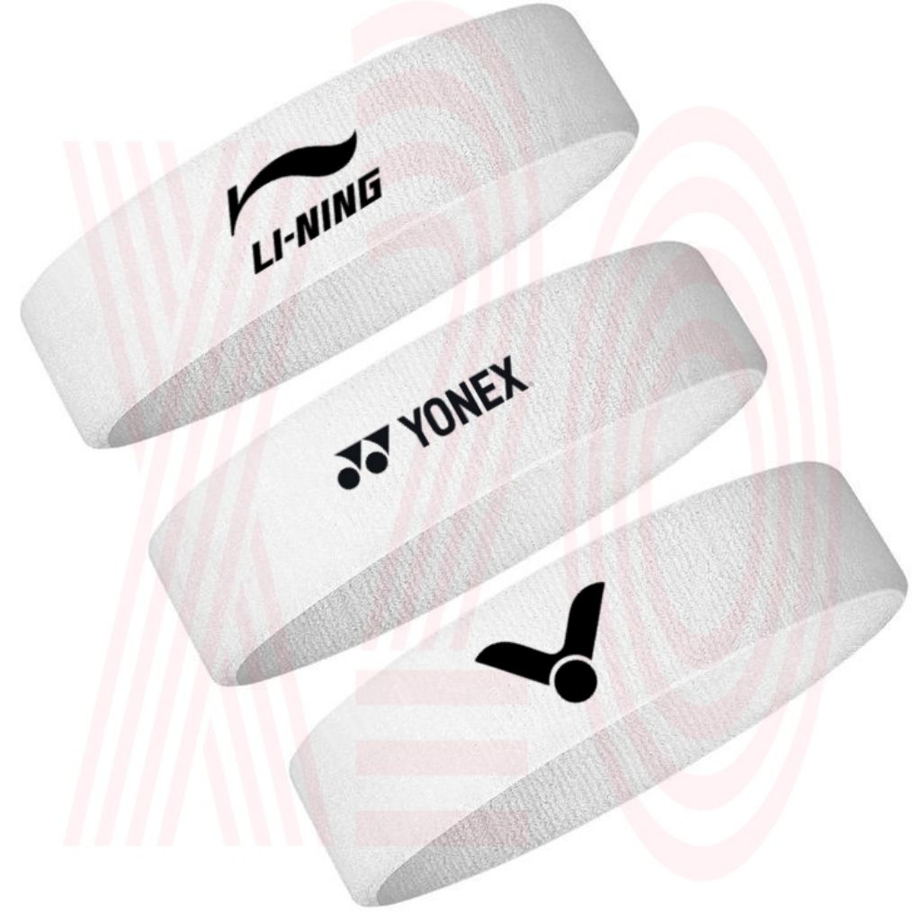 paket 3 pics headband bandana ikat kepala olahraga - headband - bandana pria wanita