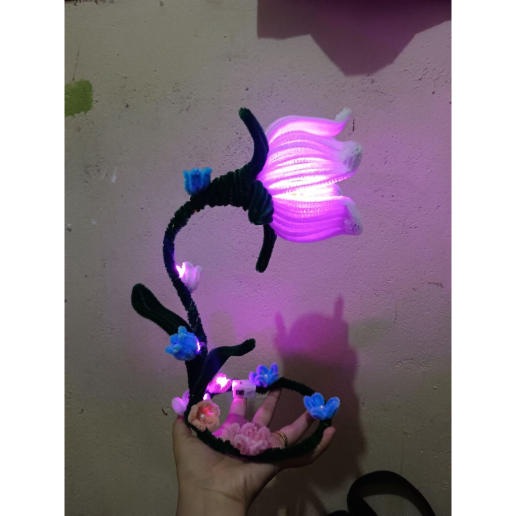 lampu hias kawat bulu