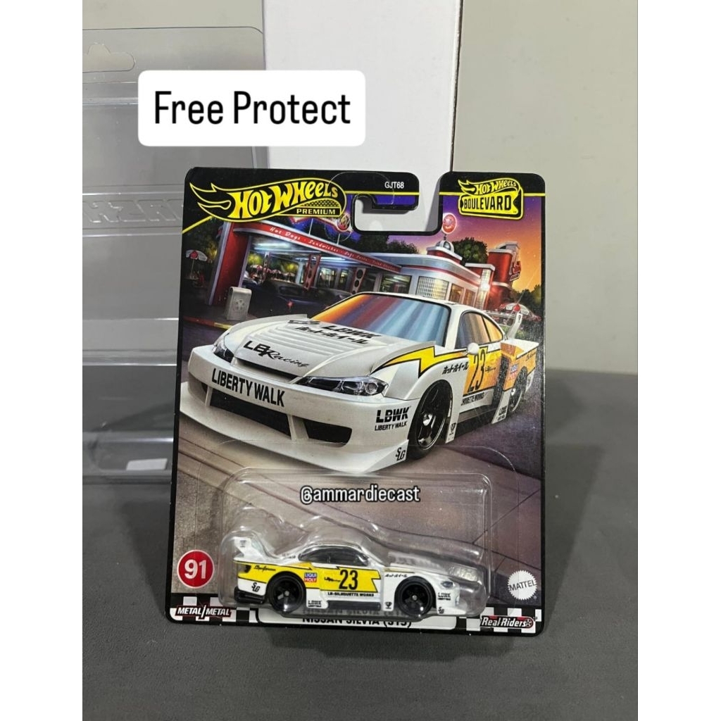 Hot Wheels Premium LBWK Nissan Silvia S15