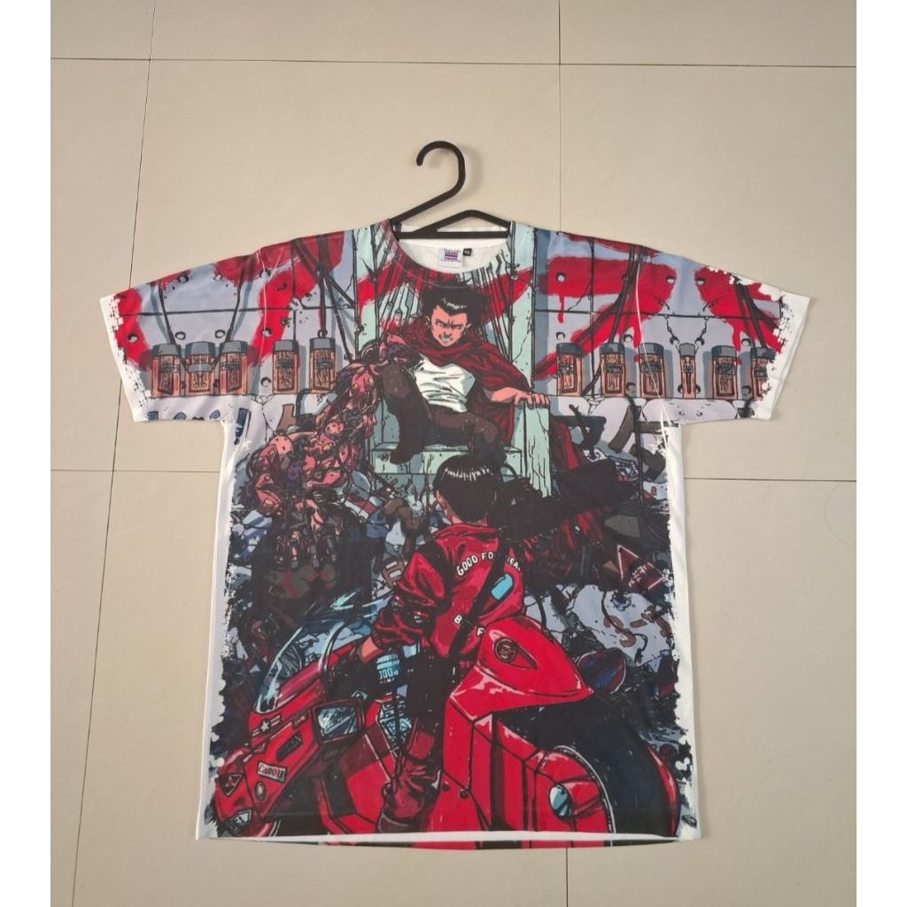 Sisa Display - Kaos Tshirt Comic AOP Full Print - Akira - Size XL