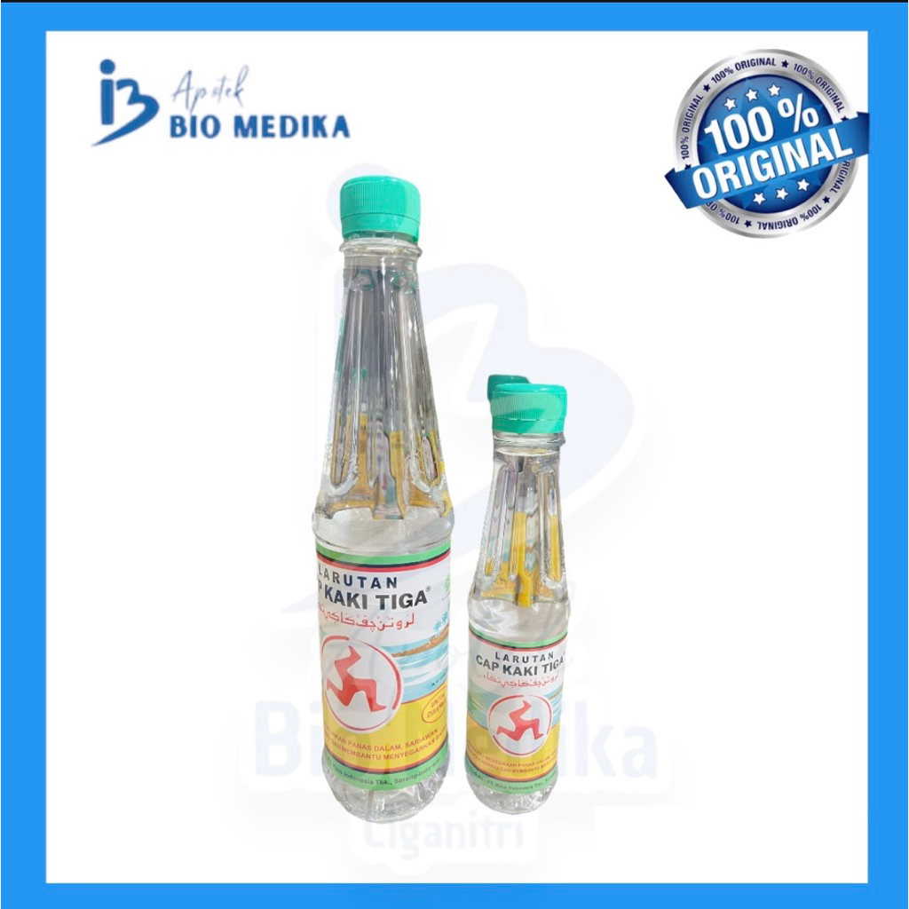 LARUTAN CAP KAKI TIGA BOTOL