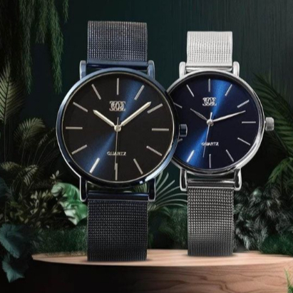 Escape Couple Watch Jam Tangan Unik Dan Stylish (Escape Women's Watch & Escape Men's Watch)