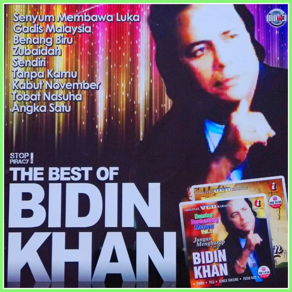 Kaset MP3 Lagu Dangdut BIDIN KHAN - ASHRAF - YUS YUNUS Album Pilihan Terpopuler 3in1 isi 150 Judul