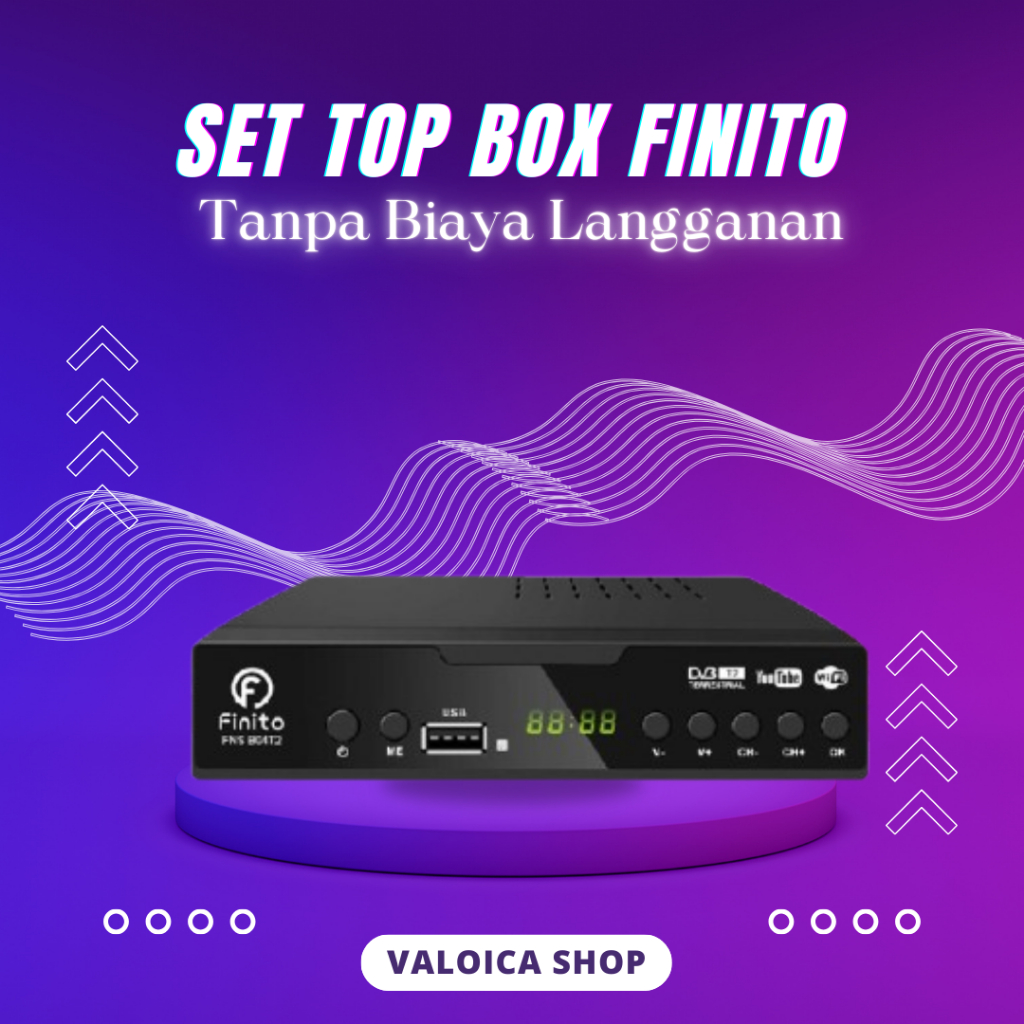 Set Top Box Digital Finito