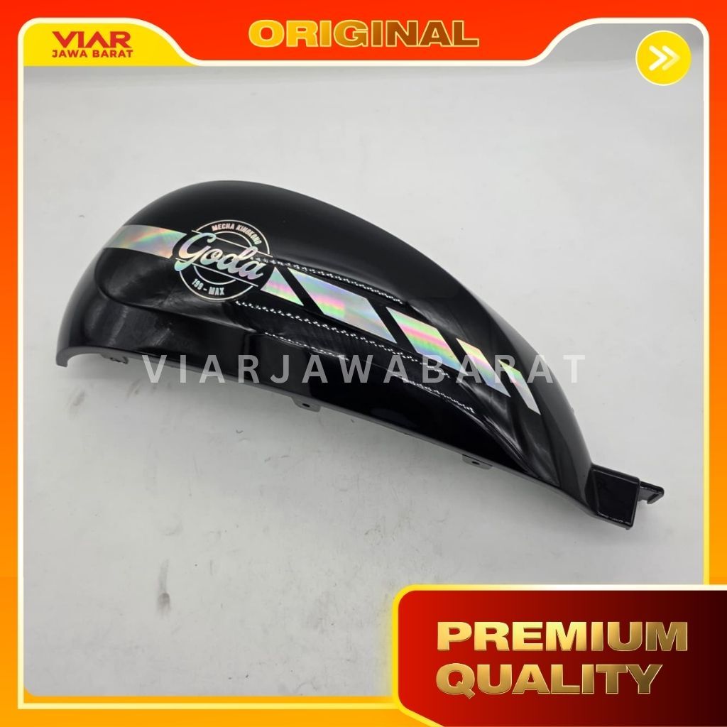 COVER TANGKI KIRI SEPEDA LISTRIK GODA MECHA KINGKONG / SELIS479