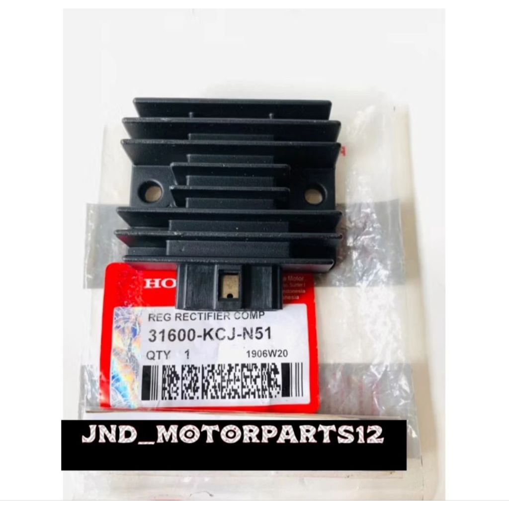 KIPROK REGULATOR KCJ HONDA TIGER-CBR150-CB150-VIXION CBR150R-VERZA-MEGAPRO NEW-GL PRO original