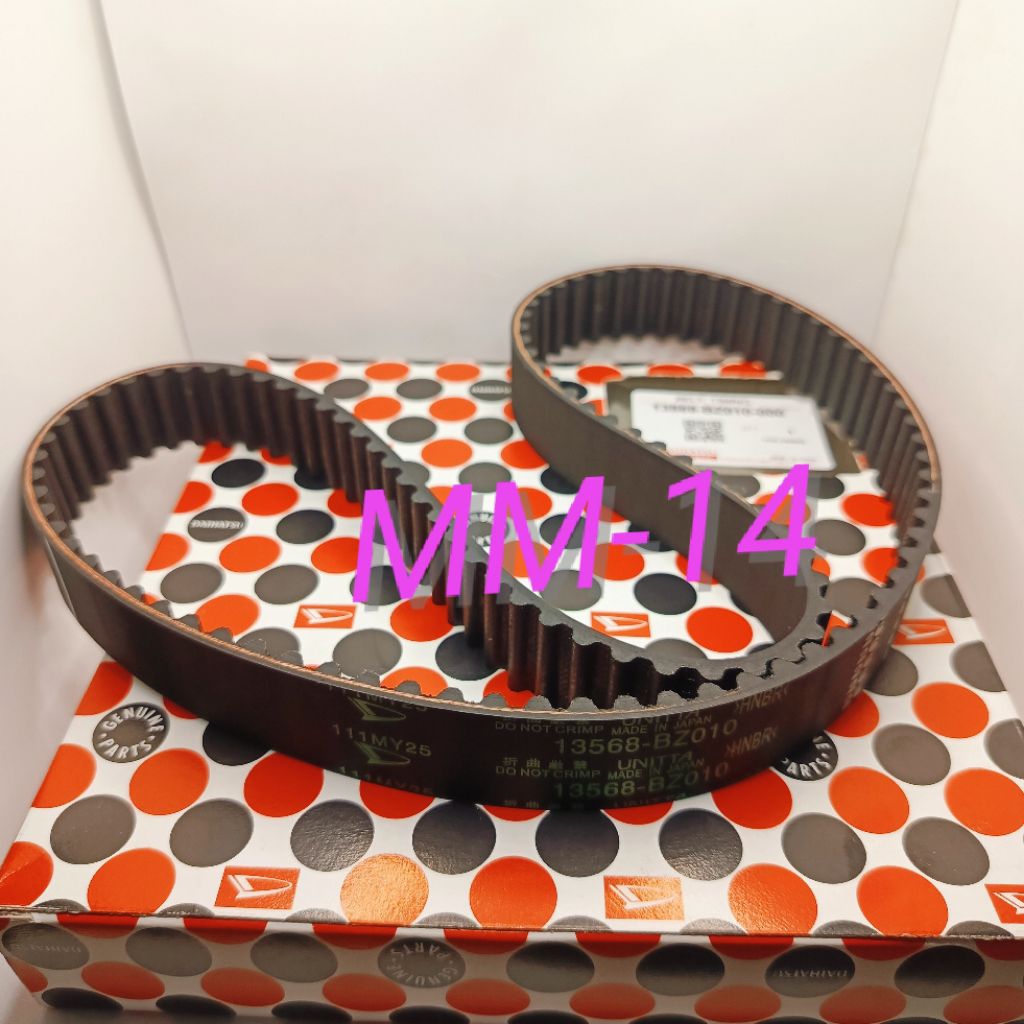 TIMING BELT TALI SABUK TIMING XENIA 1000CC 1.0CC TIMING BELT XENIA 1.0CC ORIGINAL