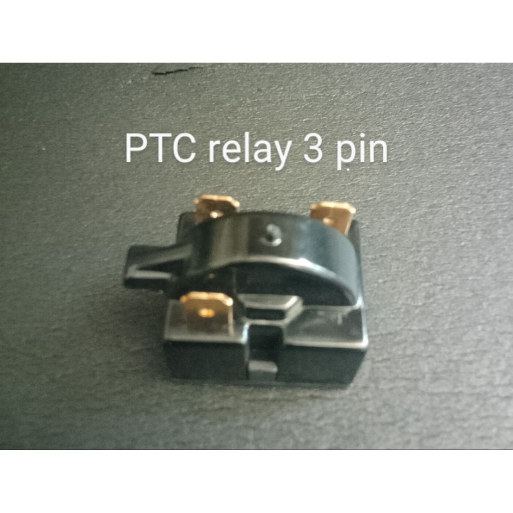 PTC relay kulkas dan freezer 3 pin