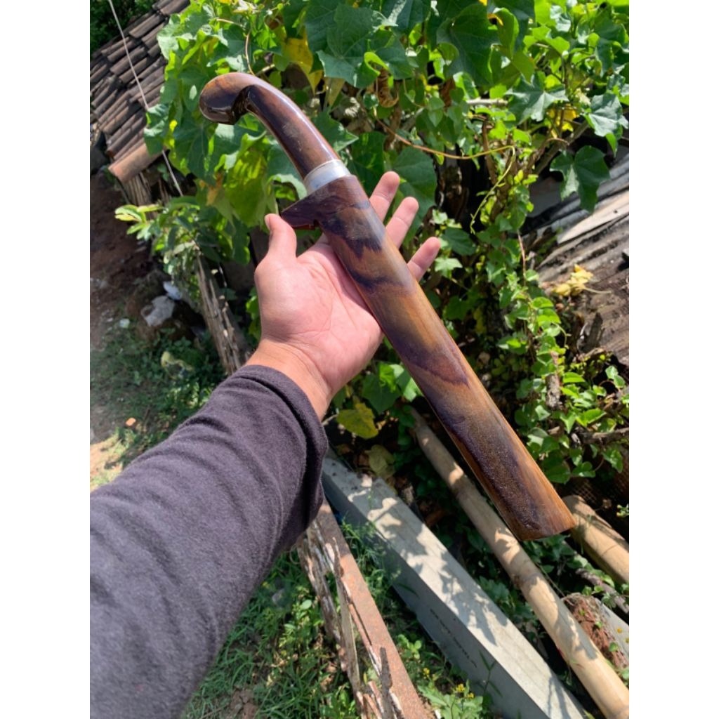 PISAU SEMBELIH ASLI BAJA BEARING/ KLAHER MOTIF BETAWI/ PISAU SANGAT TAJAM/ PISAU BAJA