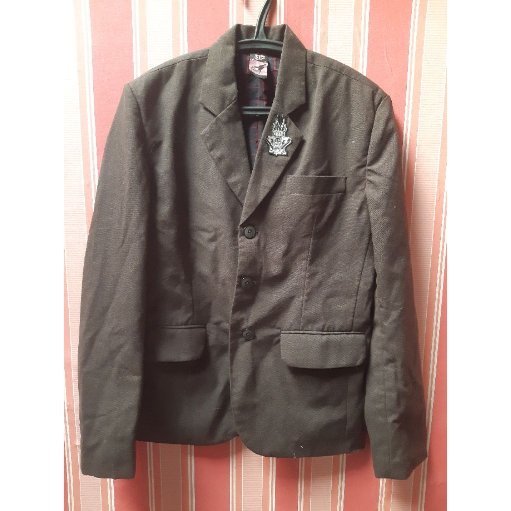 Jas Pria Motif Bordil Bahan Katun Jas Bekas Second Preloved
