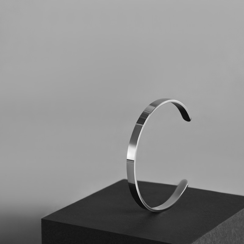 Eclat Bangle 4mm | Customisable Bracelet