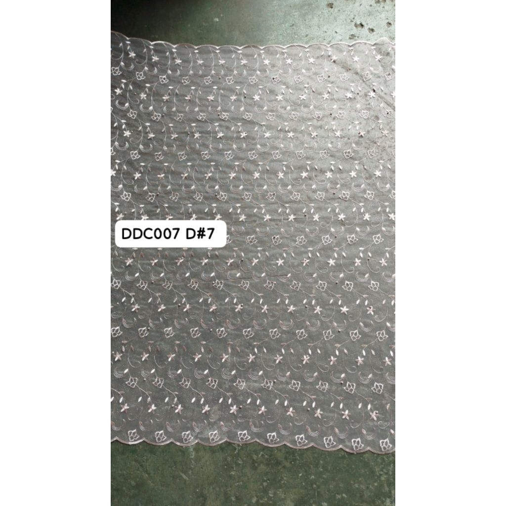 Tile Murah..Kwalitas Premium..Kain Tile Akar Mutiara Gliter/Tulle Mutiara/Tile Akar Mutiara/Bahan Ke