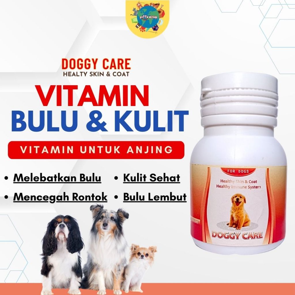 Vitamin Pelebat Bulu Anjing Vitamin Bulu Rontok Anjing Vitamin Penumbuh Bulu Anjing