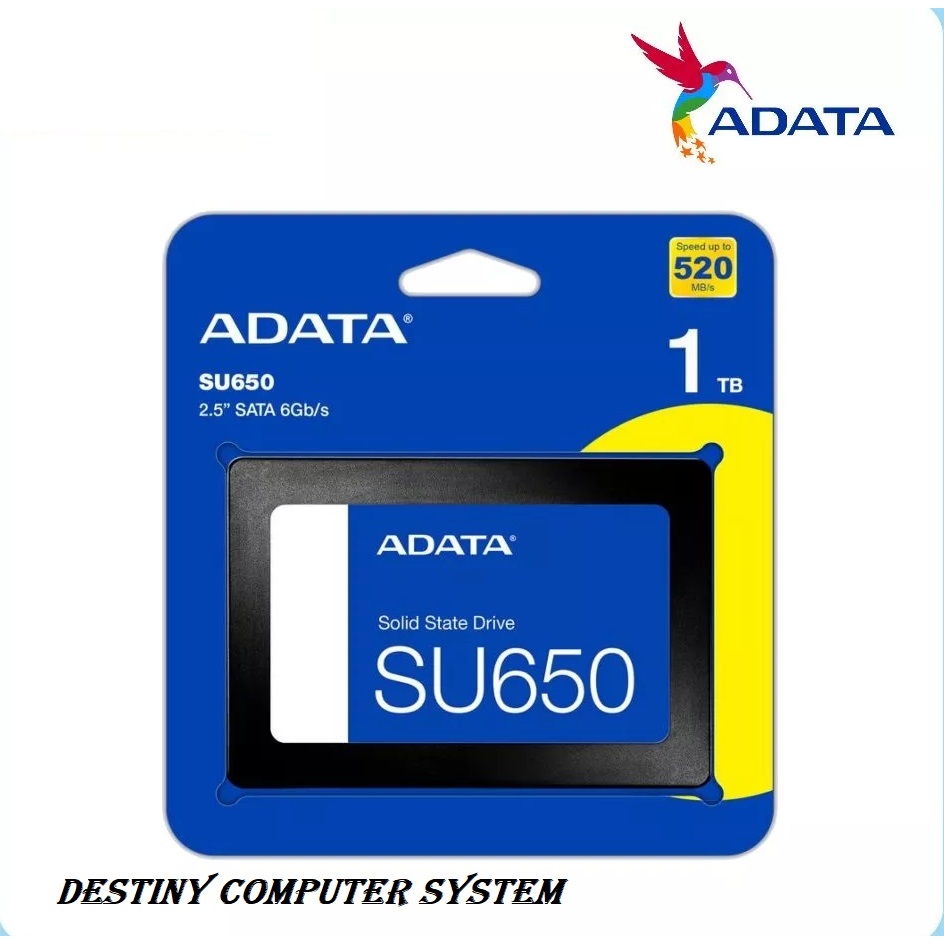SSD Adata 1TB Sata - SU650