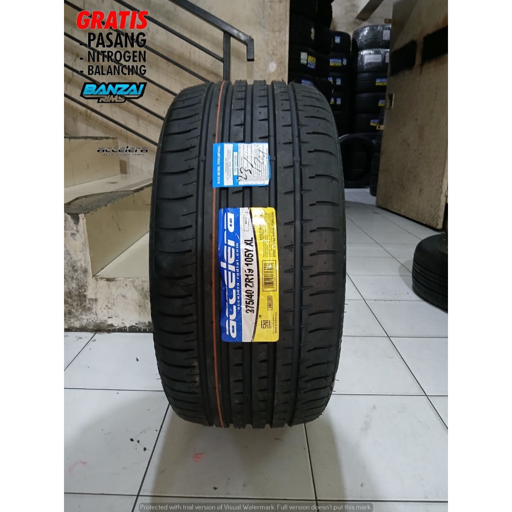 Ban Mobil Ring 19 275/40 Merek ACCELERA PHI2 275 40 R19
