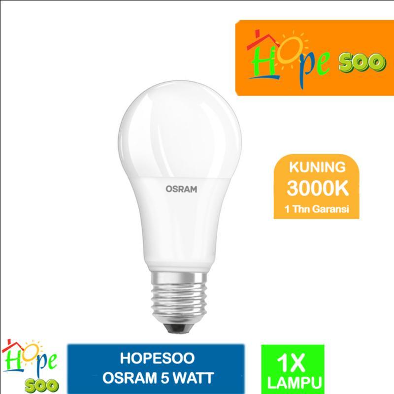 HopeSoo OSRAM Lampu Bohlam LED 5 Watt Kuning
