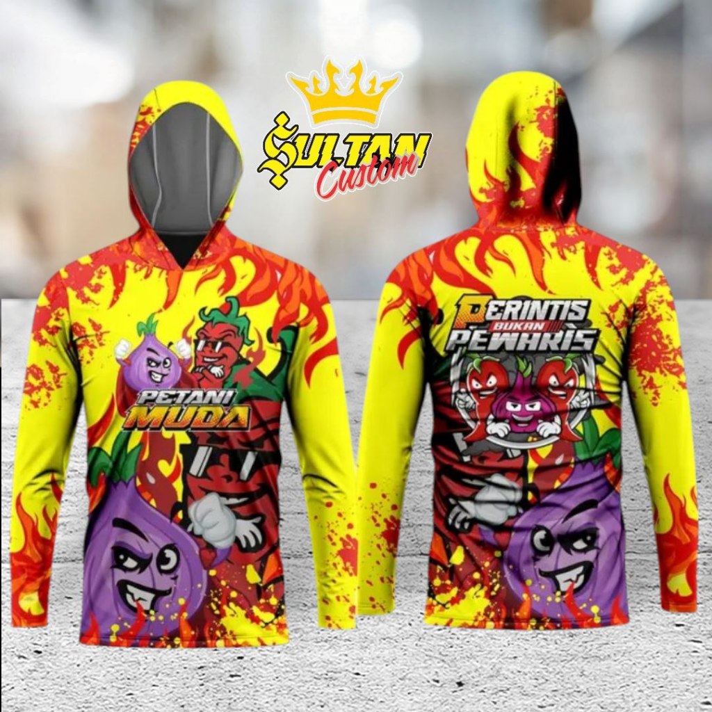 Jersey Petani Muda Lengan Panjang Dri-Fit Milano