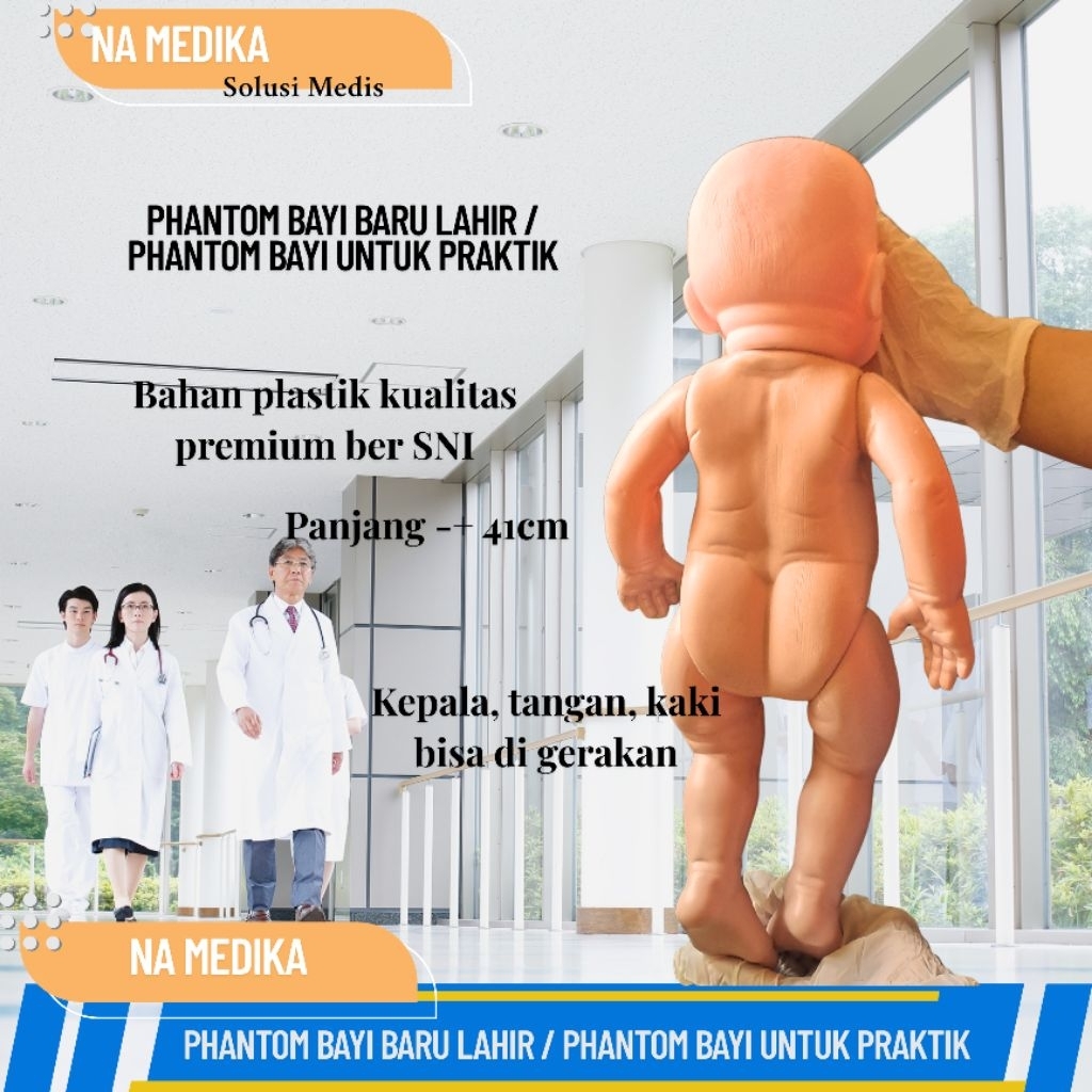 Boneka Bayi Praktik Phantom