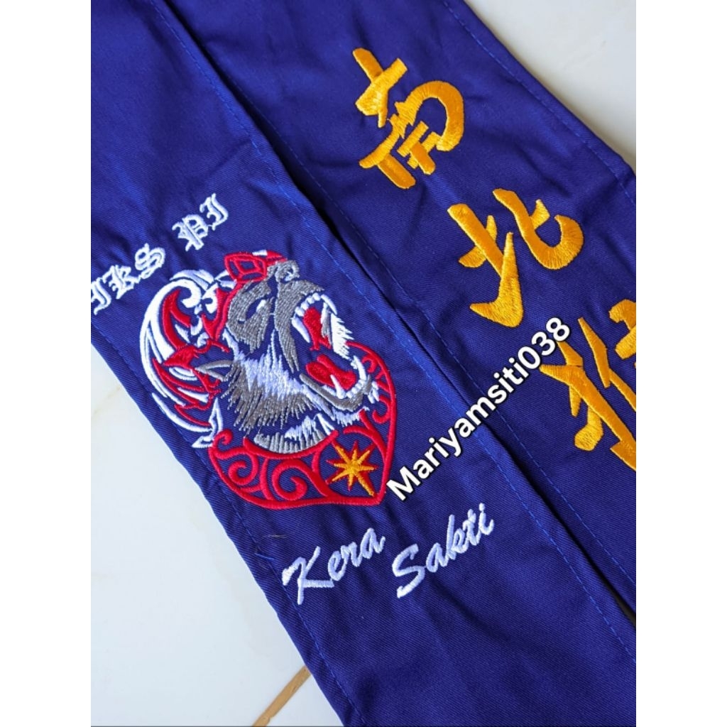 Sabuk biru drill ikspi Anoman Sabuk drill ikspi kera sakti Sabuk biru ikspi