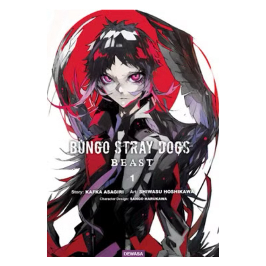 buku komik bungo stray dogs beast satuan