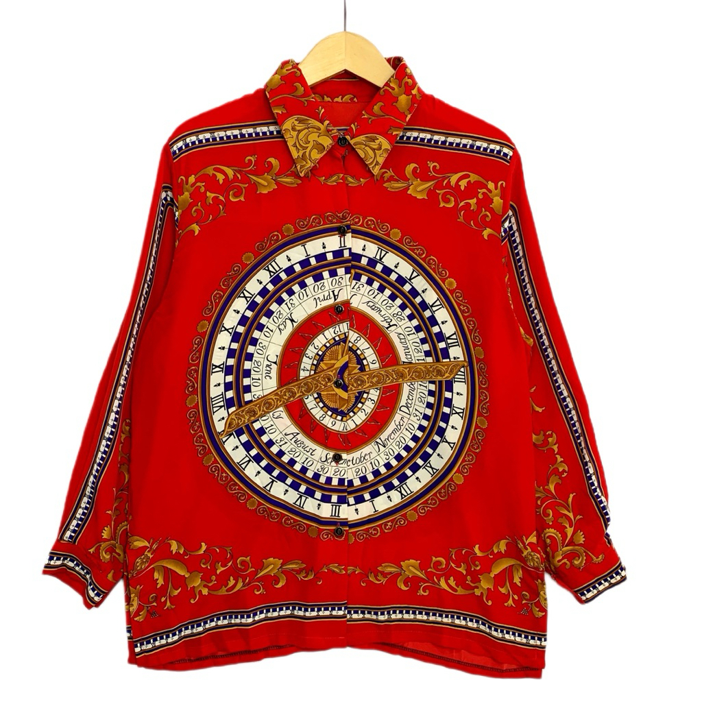 kode A668 kemeja vintage Size XXL lokal Kemeja vintage kemeja mewah kemeja sultan kemeja silk kemeja