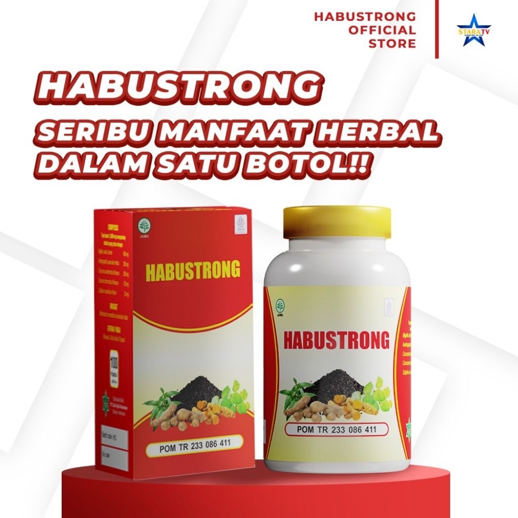 Habustrong Stara TV Bandung Original - Herbal Multimanfaat 200 Kapsul