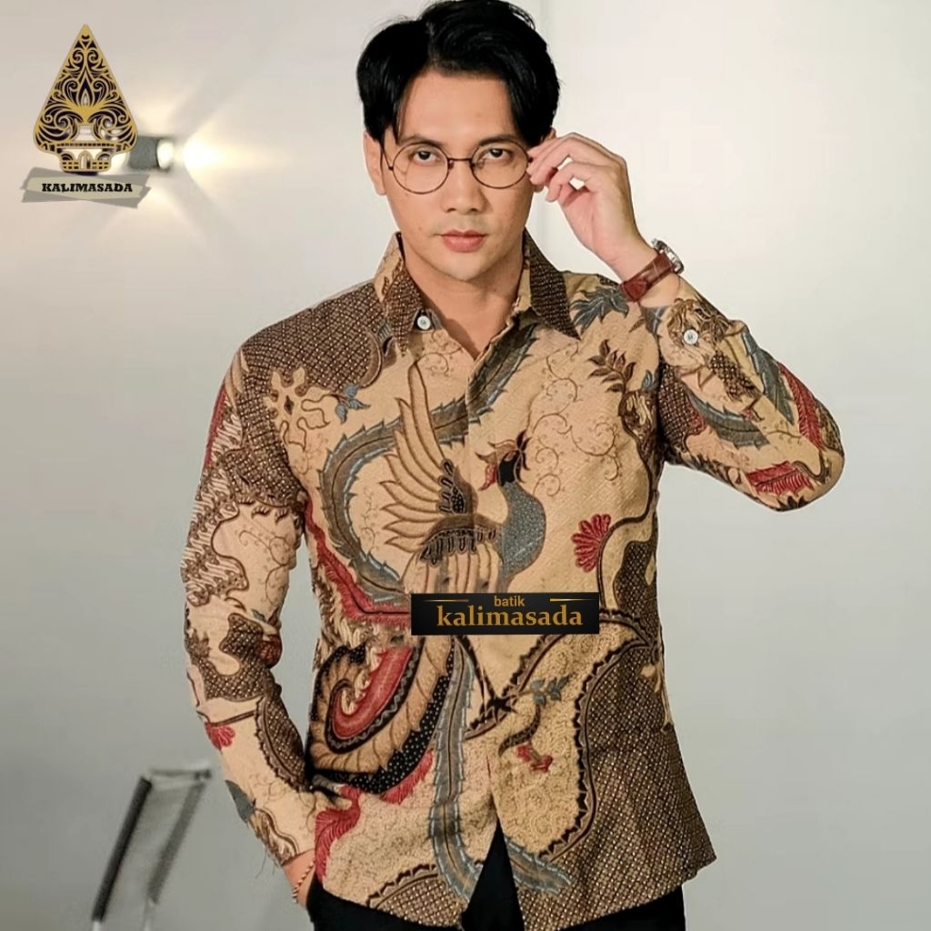 KEMEJA BATIK PRIA SLIMFIT • KEMEJA BATIK LENGAN PANJANG • KEMEJA BATIK PREMIUM • HEM BATIK ORI • Set