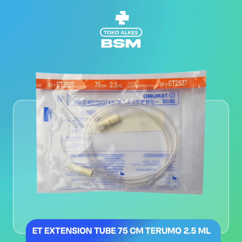 BSM - ET EXTENSION TUBE 75 CM TERUMO 2.5 ML