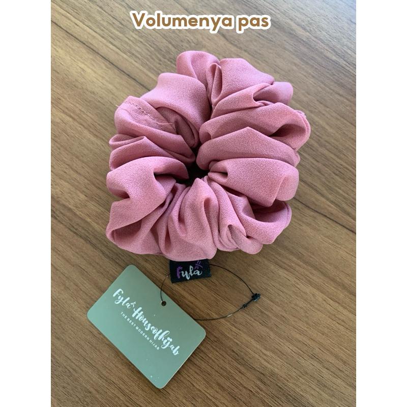 FYLA-SCRUNCHIE/IKAT RAMBUT scrunchie ikat rambut mini cewek kain fashion aksesoris